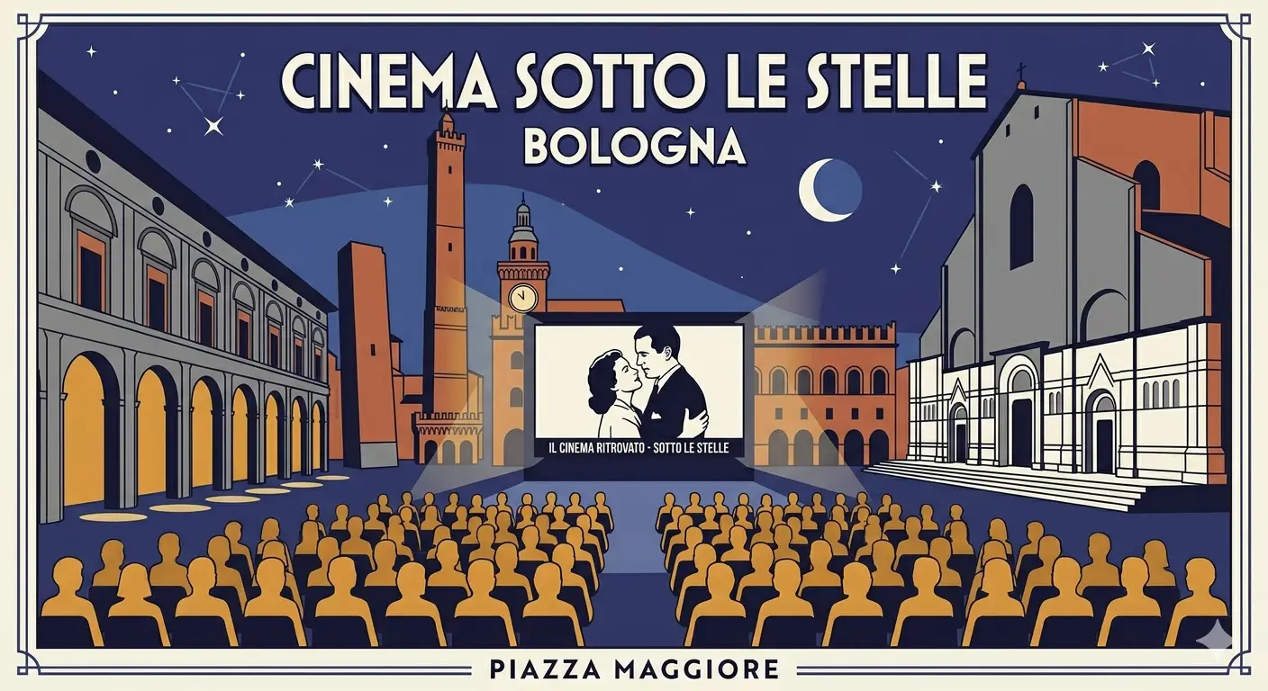 Cinema sotto le stelle — Il Cinema Ritrovato 2026 at Piazza Maggiore Bologna