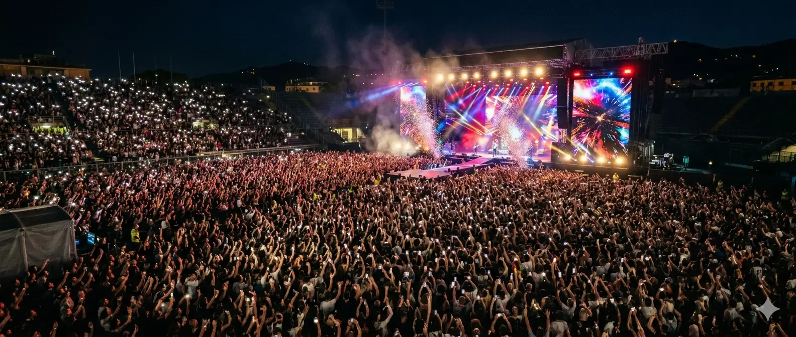 Zucchero Sugar Fornaciari concerto Bologna 2026 — Stadio Renato Dall'Ara