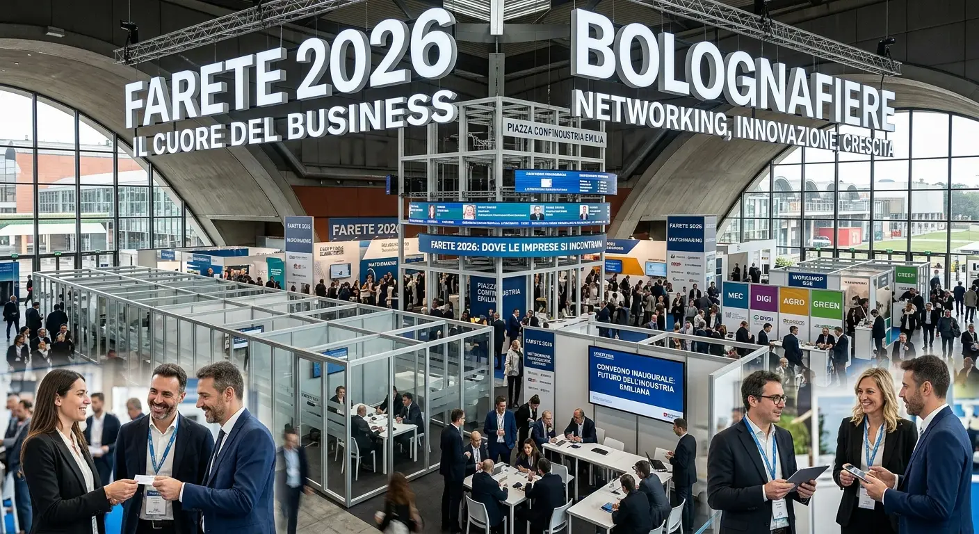 Networking B2B durante Farete, l'evento di Confindustria Emilia a BolognaFiere